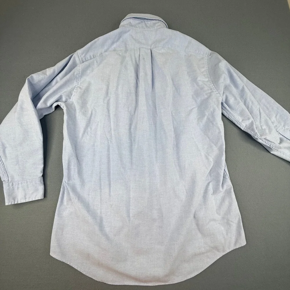 Vintage Olympic Game sCollection Shirt Men XL Blue Atlanta 1996 Oxford Button Up